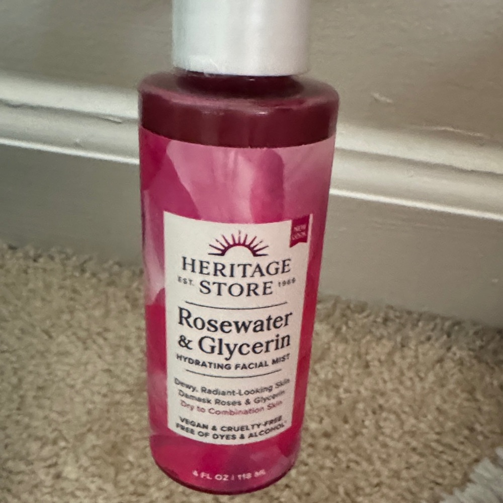 Heritage Store Rosewater & Glycerin Facial Mist